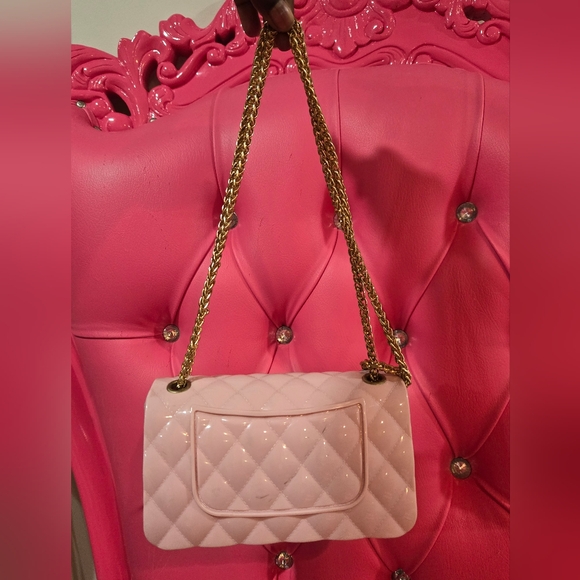 Mini Pink Crossbody Satchel - Picture 2 of 6